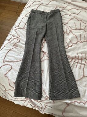 Rachel Zoe Plaid Wool Pants